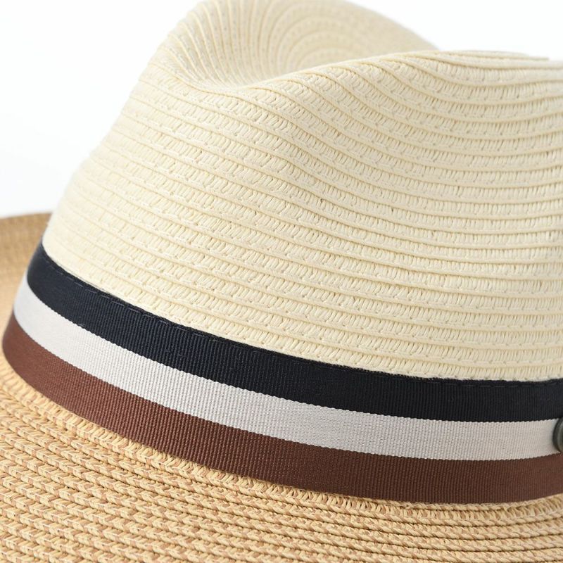 ブガッティのブレードハット Summer Fedora Color（サマー フェドラ カラー） 629014 ナチュラル