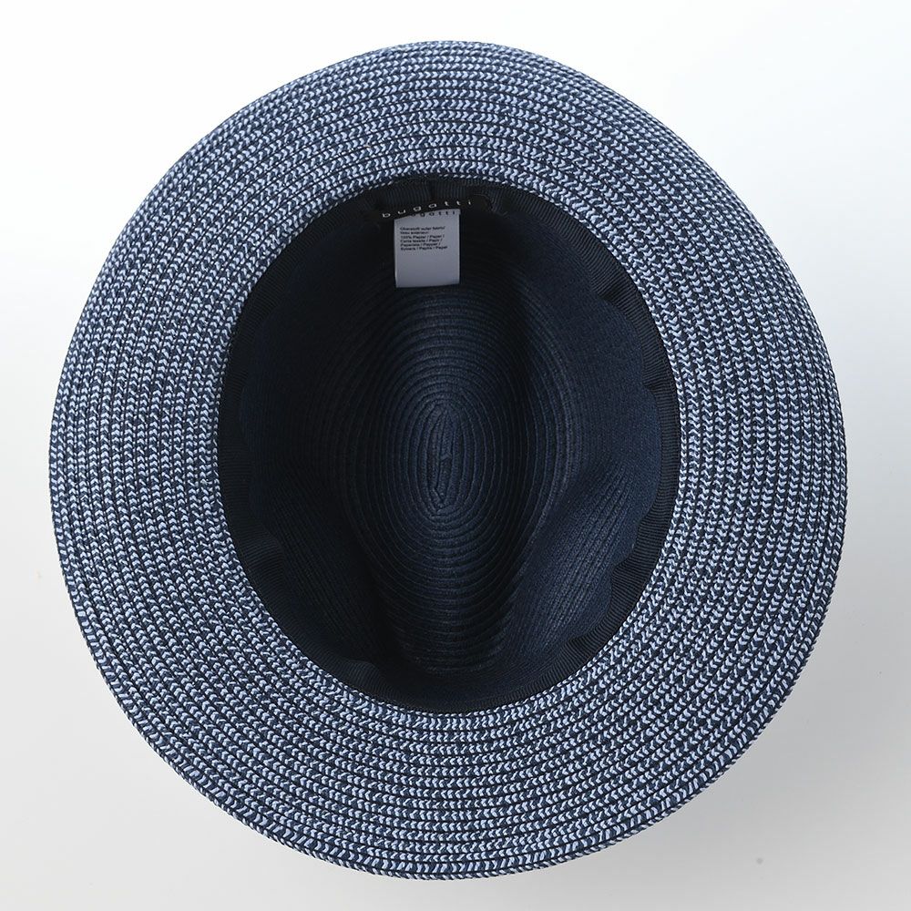 ブガッティのブレードハット Summer Fedora Color（サマー フェドラ カラー） 629014 ネイビー