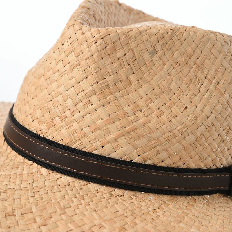 ブガッティのラフィアハット Straw Hat（ストローハット） 629015 ナチュラル