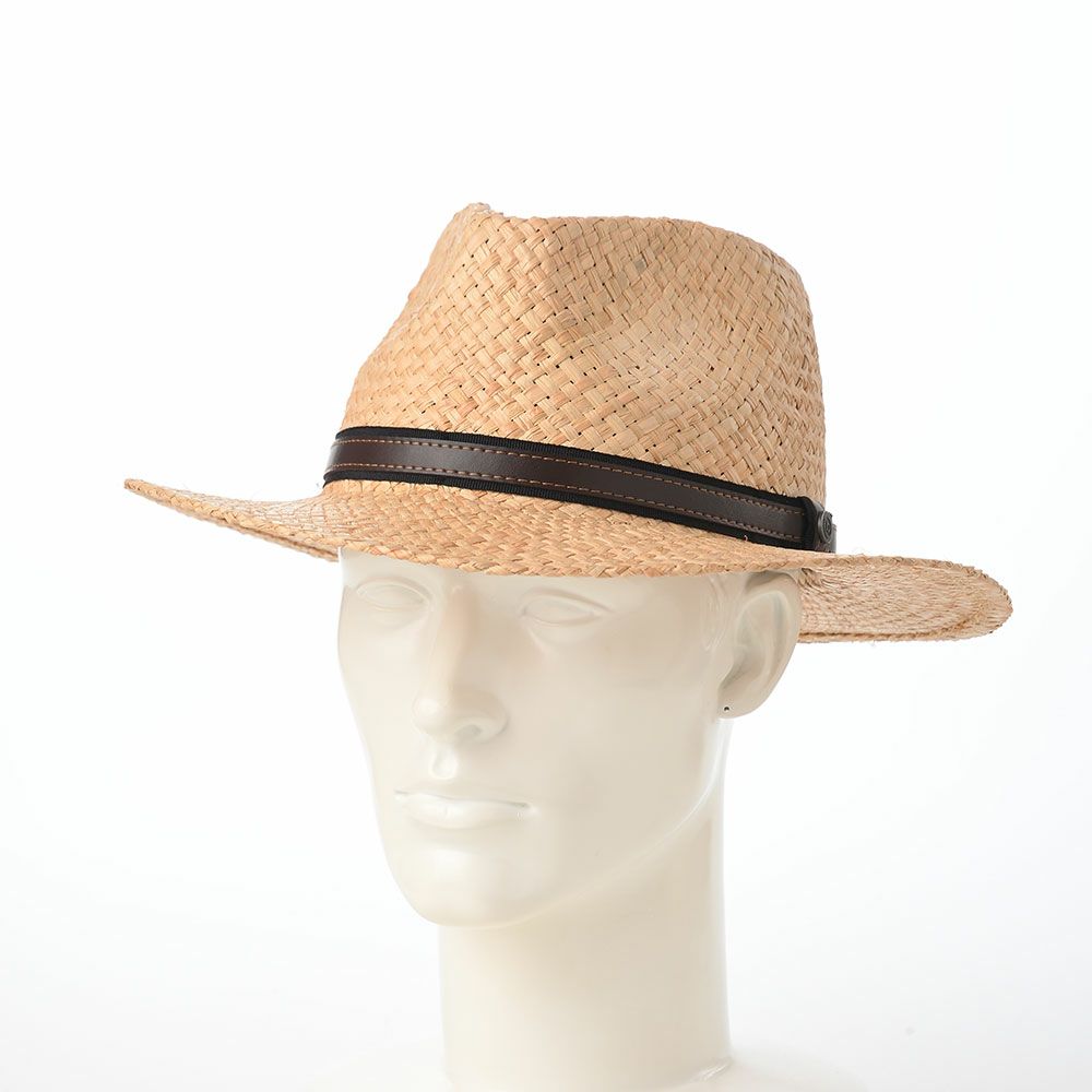 ブガッティのラフィアハット Straw Hat（ストローハット） 629015 ナチュラル