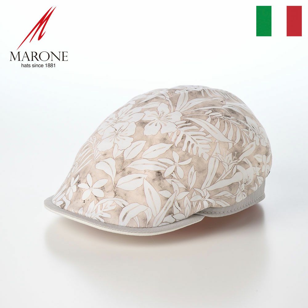 マローネのハンチング Fiore Berretto（フィオーレ ベレット） CT857 ナチュラル