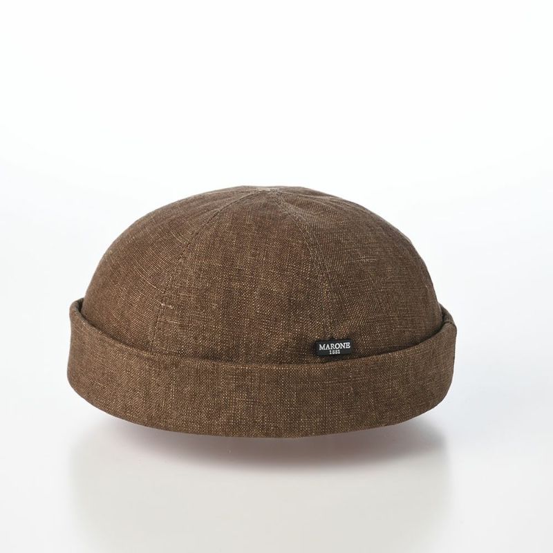 マローネのロールキャップ Linen Roll Cap（リネン ロールキャップ） CT82524 ベージュ