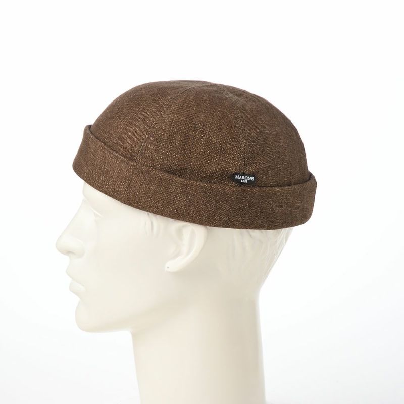 マローネのロールキャップ Linen Roll Cap（リネン ロールキャップ） CT82524 ベージュ