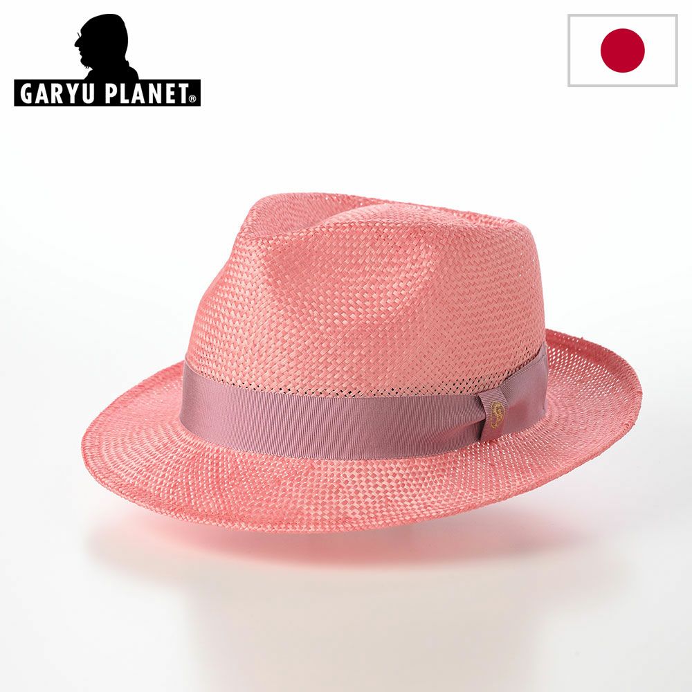 ガリュープラネットのストローハット Classic Kenma Hat（クラシック ケンマ ハット）777 サンゴ