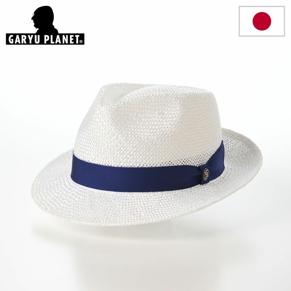 ガリュープラネットのストローハット Classic Kenma Hat（クラシック ケンマ ハット）777 ブルーリボン