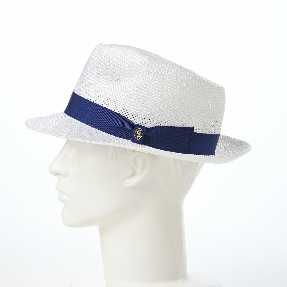 ガリュープラネットのストローハット Classic Kenma Hat（クラシック ケンマ ハット）777 ブルーリボン