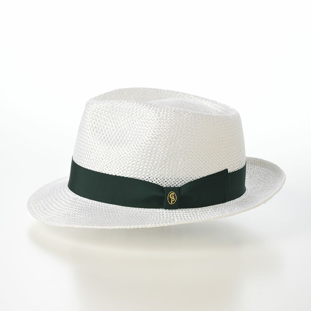 ガリュープラネットのストローハット Classic Kenma Hat（クラシック ケンマ ハット）777 グリーンリボン