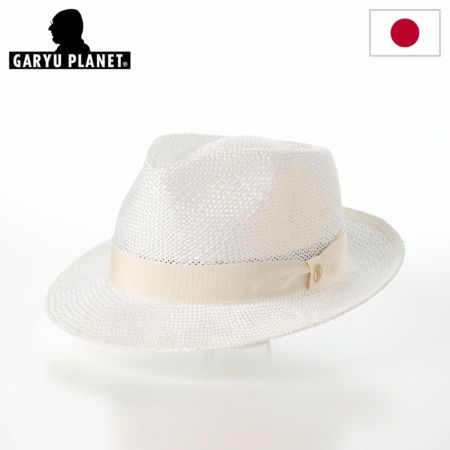 ガリュープラネットのストローハット Classic Kenma Hat（クラシック ケンマ ハット）777 ホワイト