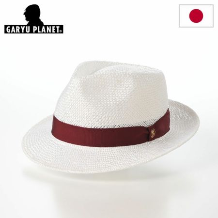 ガリュープラネットのストローハット Classic Kenma Hat（クラシック ケンマ ハット）777 レッドリボン