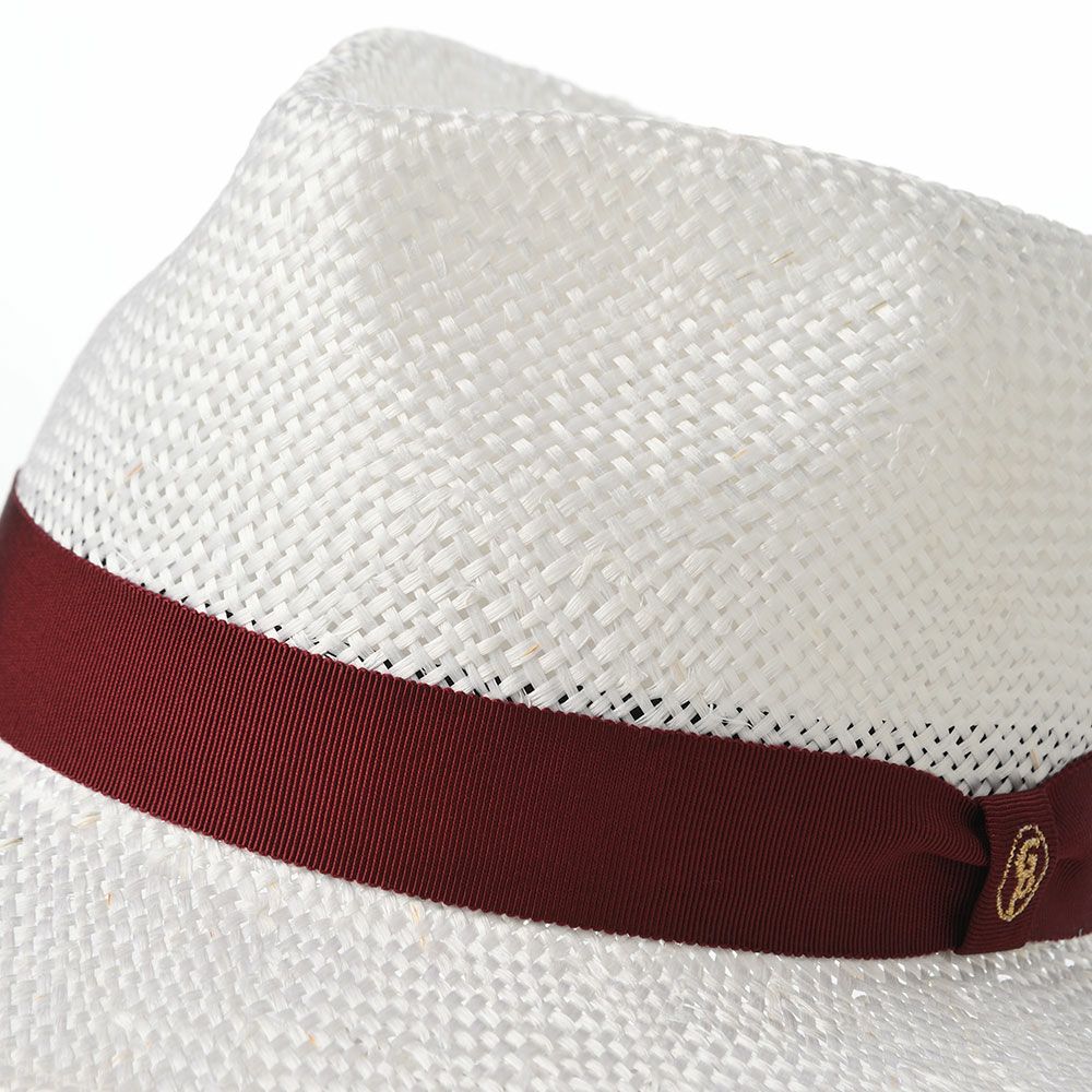 ガリュープラネットのストローハット Classic Kenma Hat（クラシック ケンマ ハット）777 レッドリボン