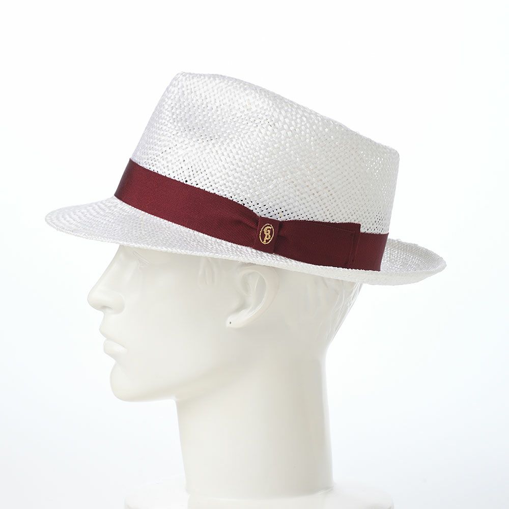 ガリュープラネットのストローハット Classic Kenma Hat（クラシック ケンマ ハット）777 レッドリボン
