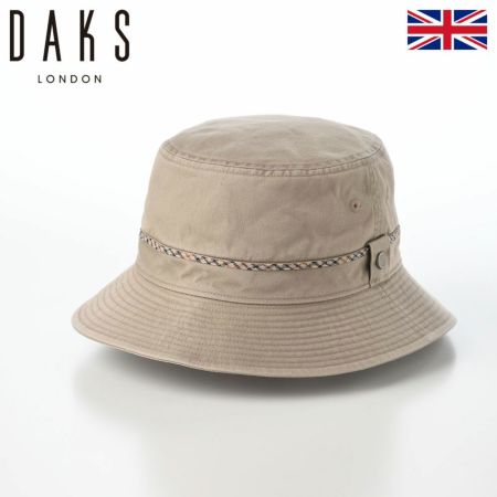 ダックスのソフトハット Safari Gristone-W Twill（サファリ グリストーン ツイル） D2008 ベージュ