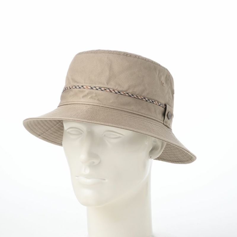 ダックスのソフトハット Safari Gristone-W Twill（サファリ グリストーン ツイル） D2008 ベージュ