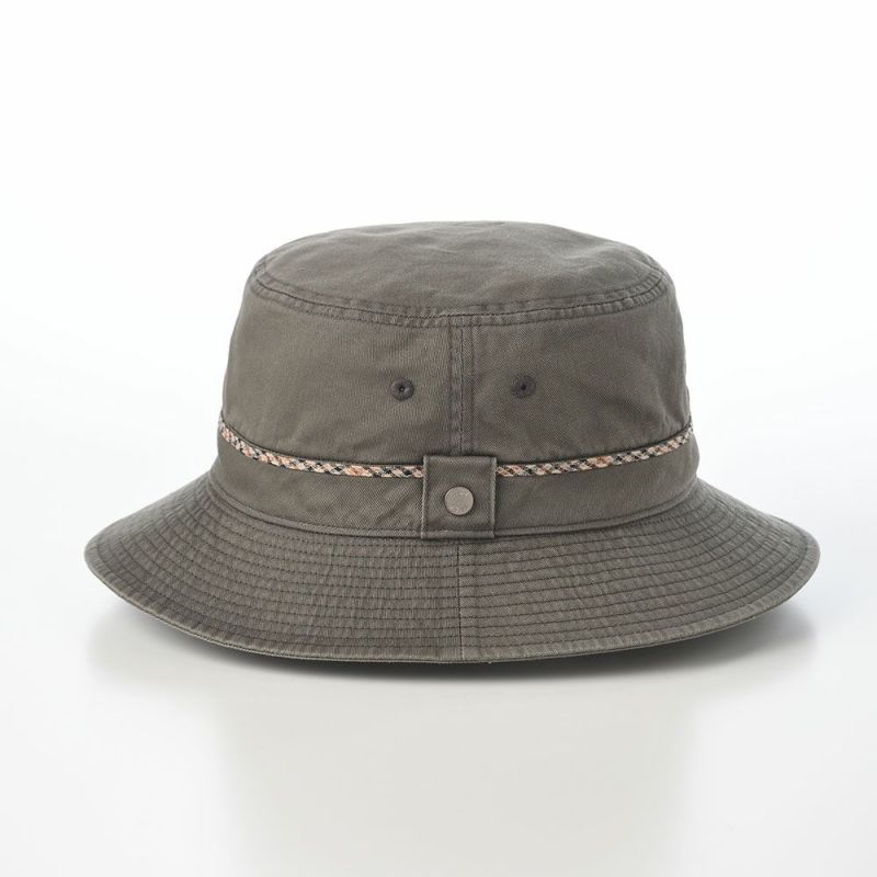 ダックスのソフトハット Safari Gristone-W Twill（サファリ グリストーン ツイル） D2008 カーキ