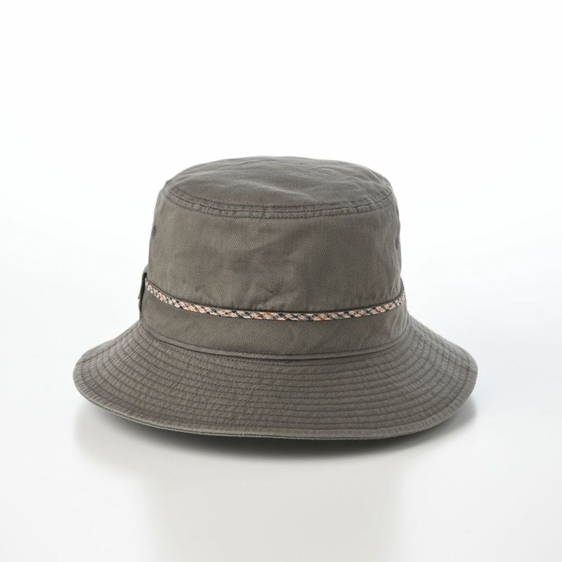 ダックスのソフトハット Safari Gristone-W Twill（サファリ グリストーン ツイル） D2008 カーキ
