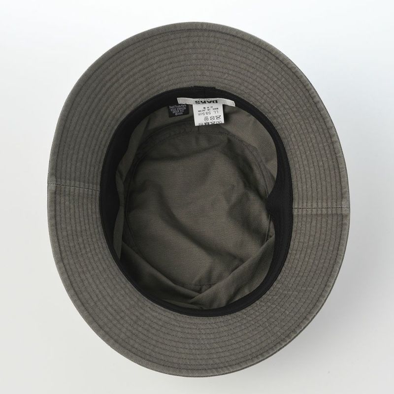 ダックスのソフトハット Safari Gristone-W Twill（サファリ グリストーン ツイル） D2008 カーキ