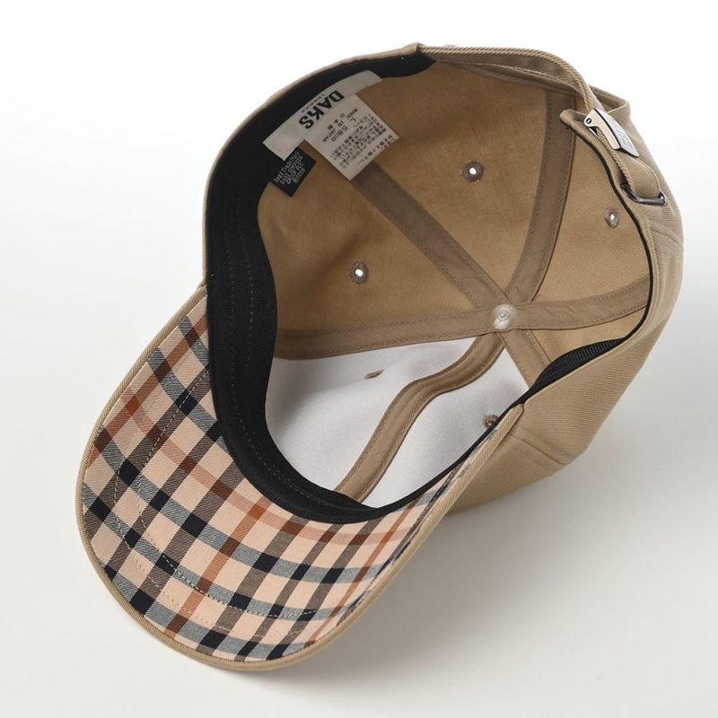 ダックスのキャップ Cap Cotton Twill House Check（キャップ コットンツイル ハウスチェック） D2011 ベージュ