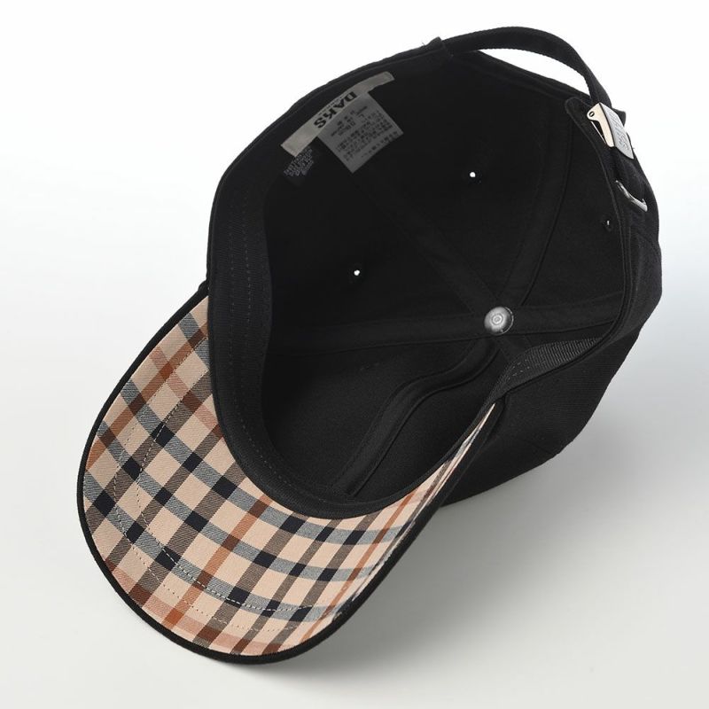 ダックスのキャップ Cap Cotton Twill House Check（キャップ コットンツイル ハウスチェック） D2011 ブラック
