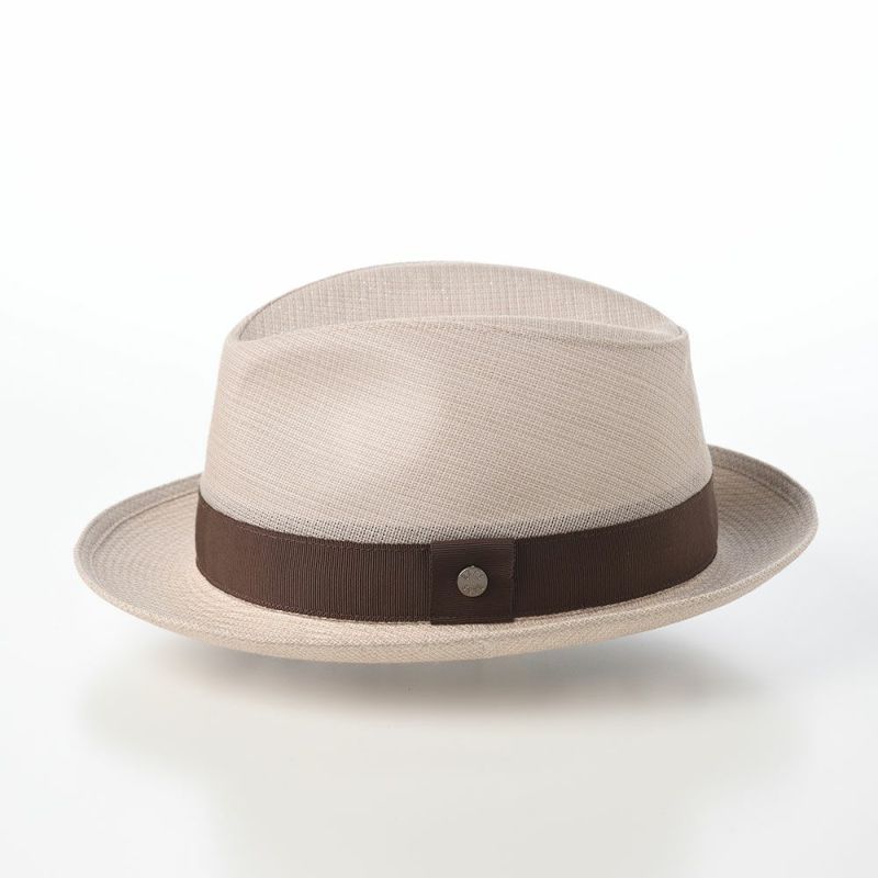 ダックスのソフトハット Hat Cotton Linen KARAMI（ハット コットンリネン カラミ） D2012 ベージュ