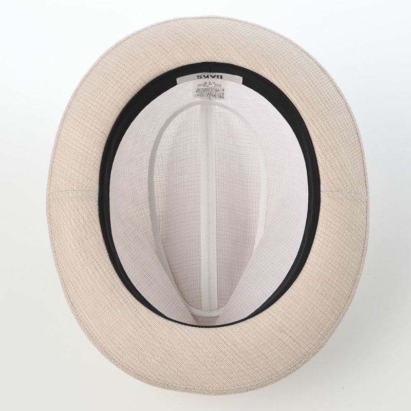 ダックスのソフトハット Hat Cotton Linen KARAMI（ハット コットンリネン カラミ） D2012 ベージュ