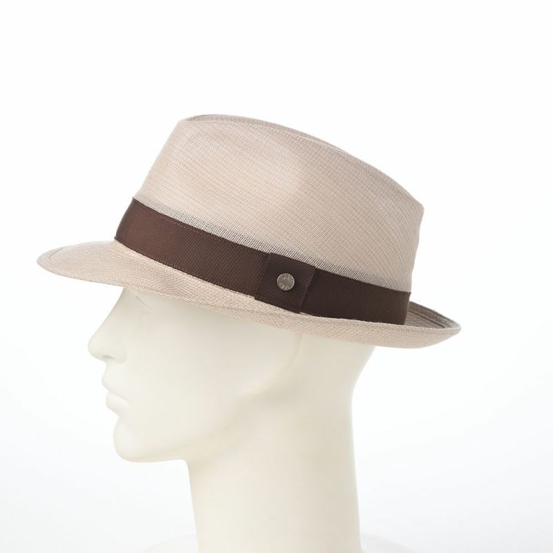 ダックスのソフトハット Hat Cotton Linen KARAMI（ハット コットンリネン カラミ） D2012 ベージュ