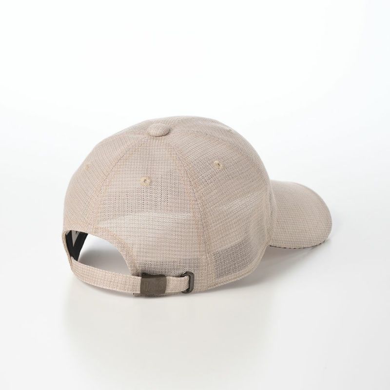 ダックスのキャップ Cap Cotton Linen KARAMI（キャップ コットンリネン カラミ） D2013 ベージュ