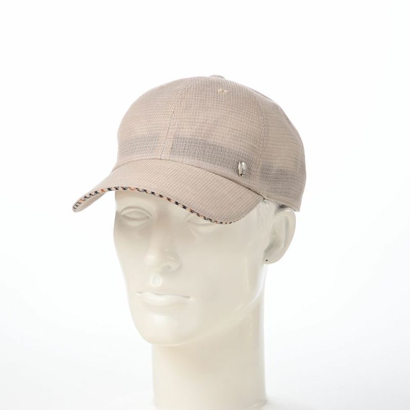 ダックスのキャップ Cap Cotton Linen KARAMI（キャップ コットンリネン カラミ） D2013 ベージュ