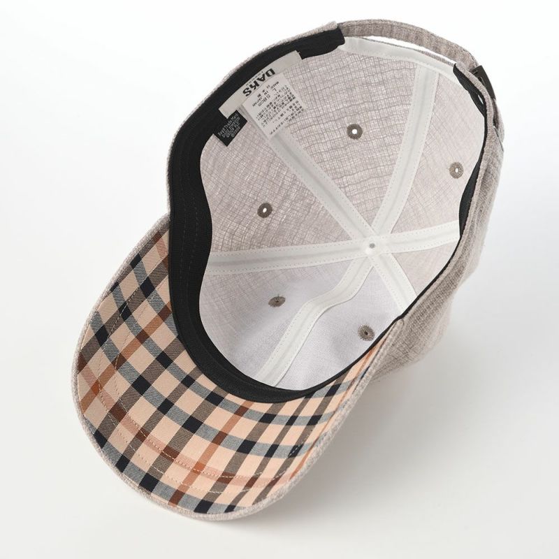 ダックスのキャップ Cap Butcher Chambray（キャップ ブッチャーシャンブレー） D2016 グレー