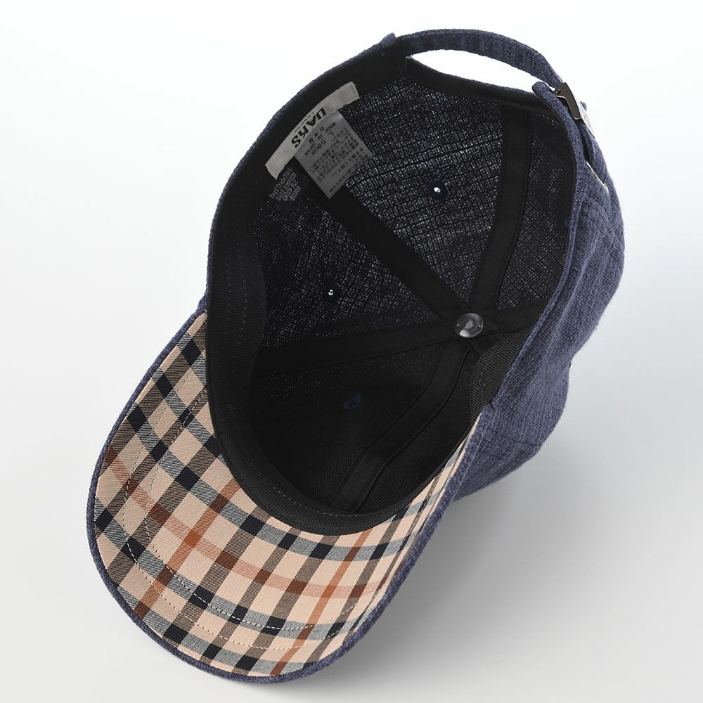 ダックスのキャップ Cap Butcher Chambray（キャップ ブッチャーシャンブレー） D2016 ネイビー