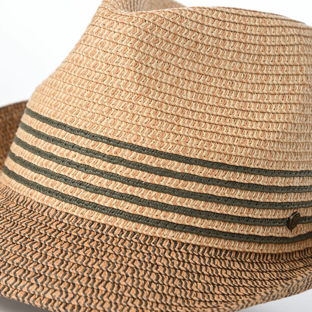 フェイルスワースのペーパーハット Lucca Trilby（ルッカ トリルビー） ブラウン
