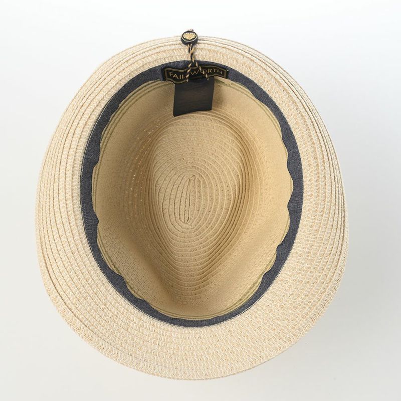 フェイルスワースのペーパーハット Lucca Trilby（ルッカ トリルビー） グリーン