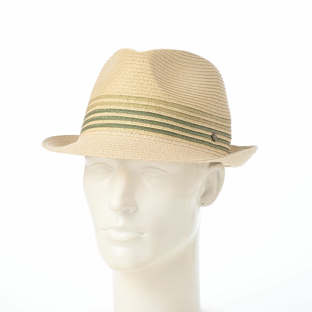 フェイルスワースのペーパーハット Lucca Trilby（ルッカ トリルビー） グリーン