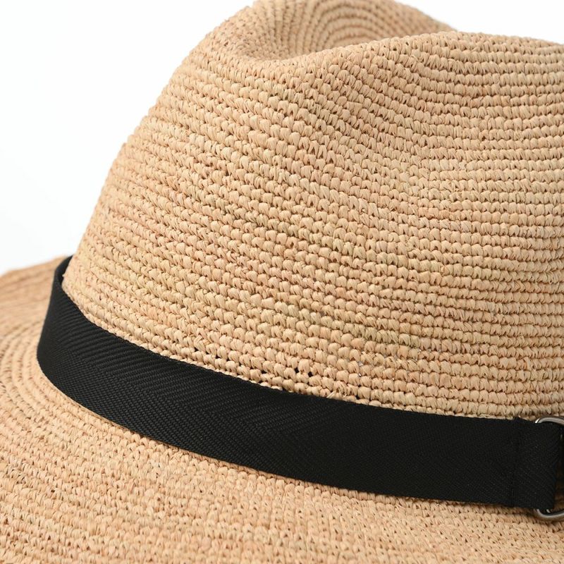 田中帽子店のラフィアハット Bailey（ベイリー） UK-H098 ナチュラル