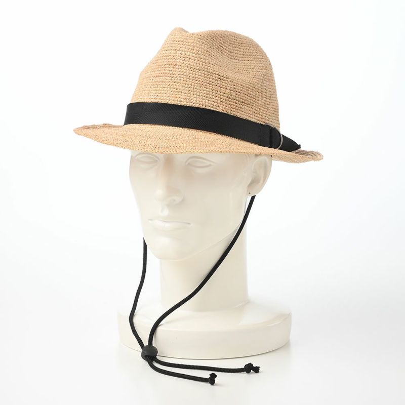 田中帽子店のラフィアハット Bailey（ベイリー） UK-H098 ナチュラル