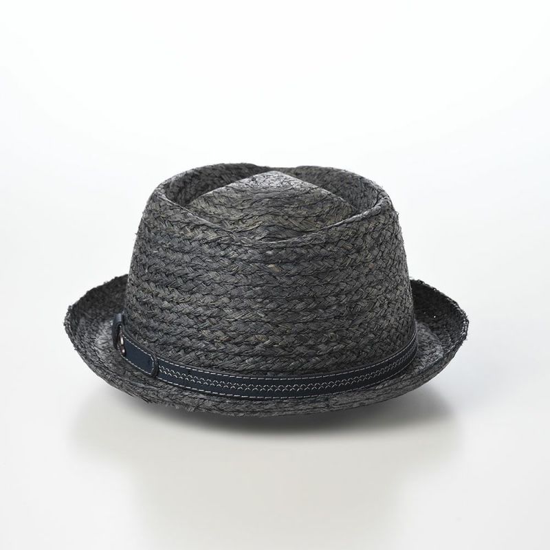 ゴットマンのラフィアハット Fluss Raffia（フルス ラフィア） G49412366 グレーネイビー