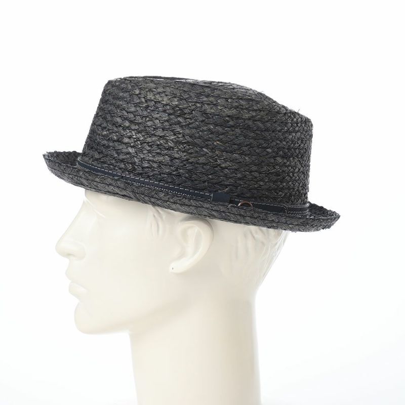 ゴットマンのラフィアハット Fluss Raffia（フルス ラフィア） G49412366 グレーネイビー