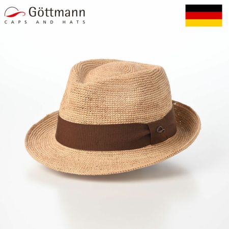 ゴットマンのラフィアハット Kreis Raffia（クライス ラフィア） G49412371 ナチュラル