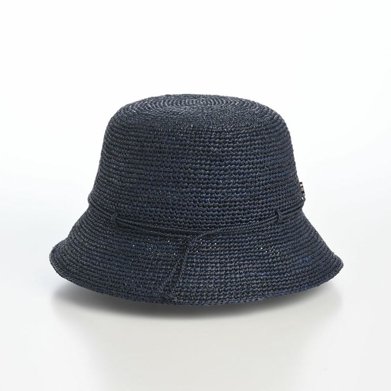 ヘレンカミンスキーのラフィアハット BRITTON（ブリトン） インディゴ