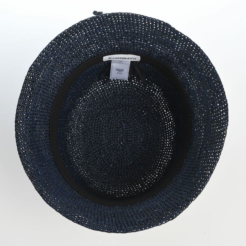 ヘレンカミンスキーのラフィアハット BRITTON（ブリトン） インディゴ