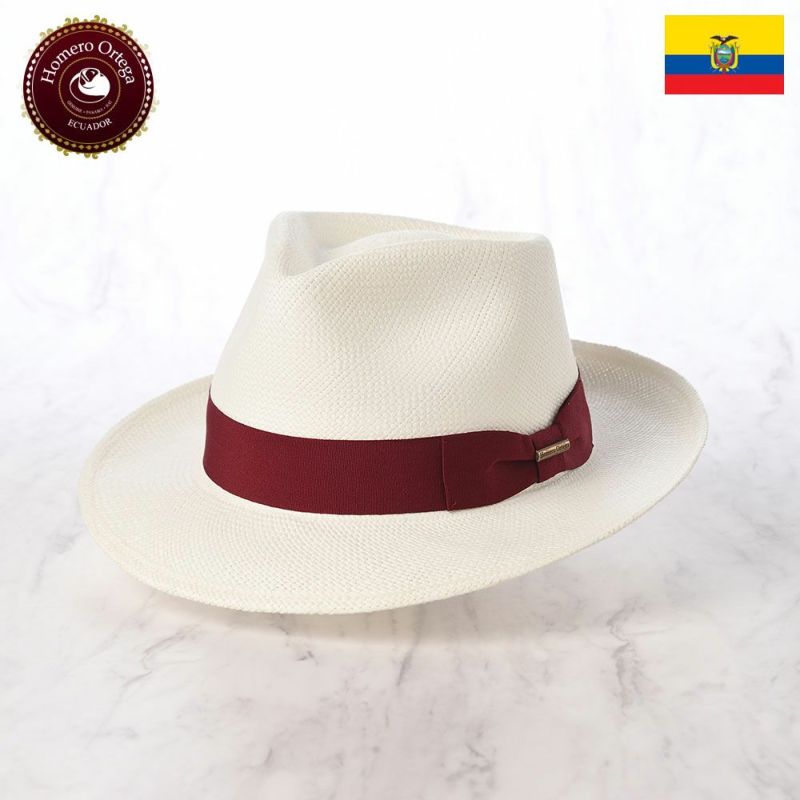 オメロオルテガのパナマハット ESTIVAL（エスティバル） ワインレッド