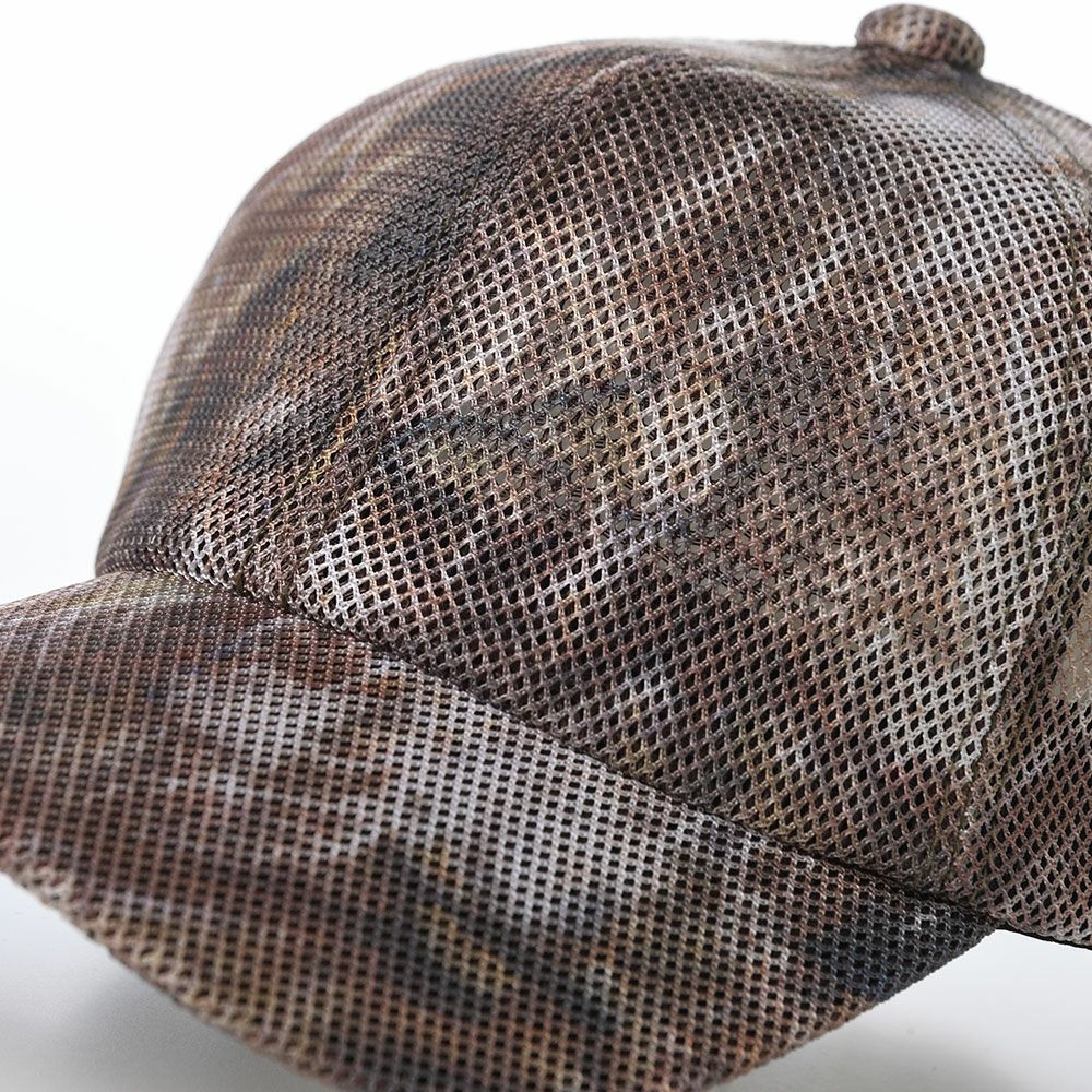 ノルのキャップ Cordura mesh print（コーデュラメッシュ プリント） ベージュ