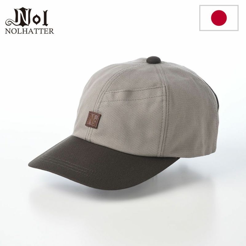ノルのキャップ Oxford cap（オックスフォードキャップ） グレー