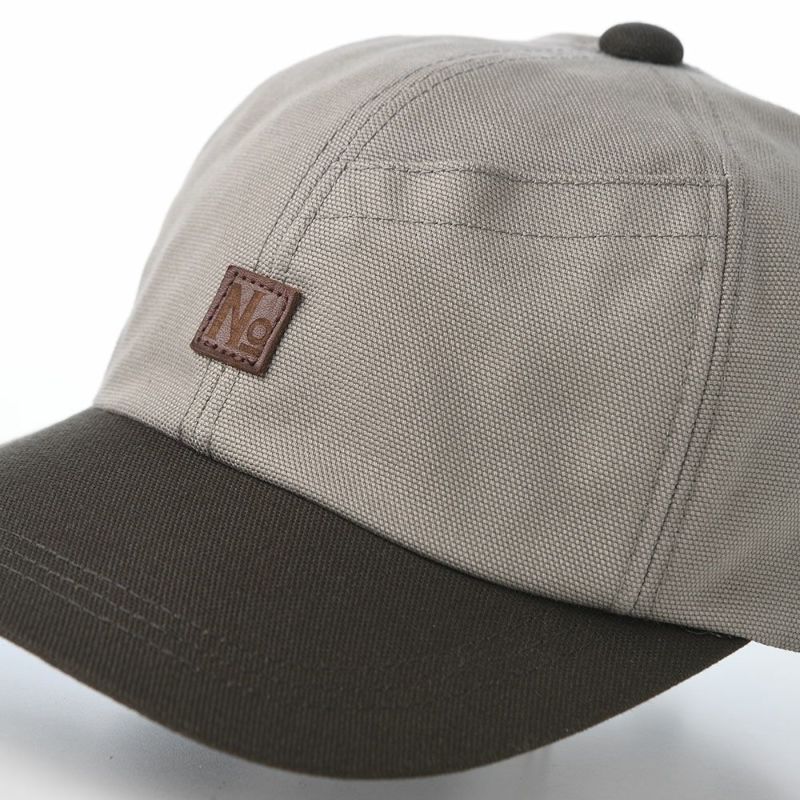 ノルのキャップ Oxford cap（オックスフォードキャップ） グレー
