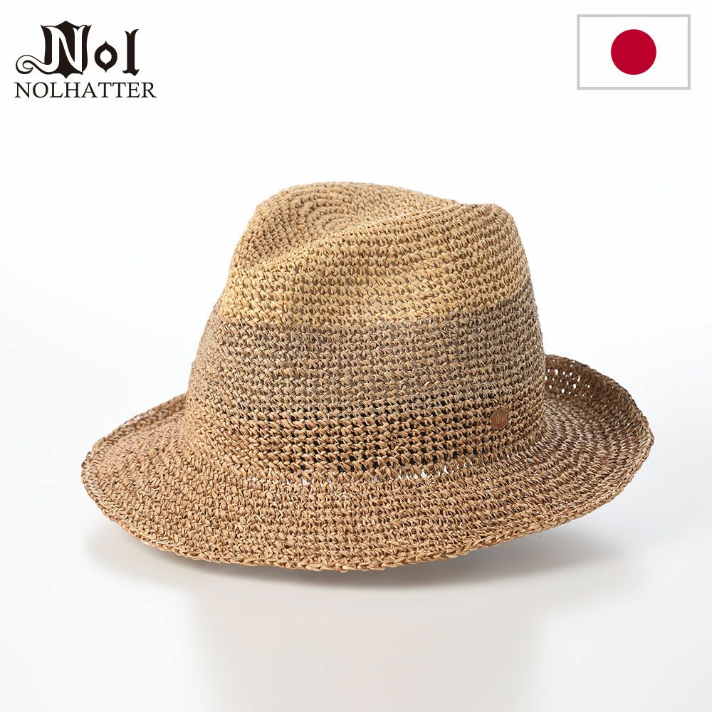 ノルのペーパーハット Three color paper hat（スリーカラーペーパーハット） ベージュ