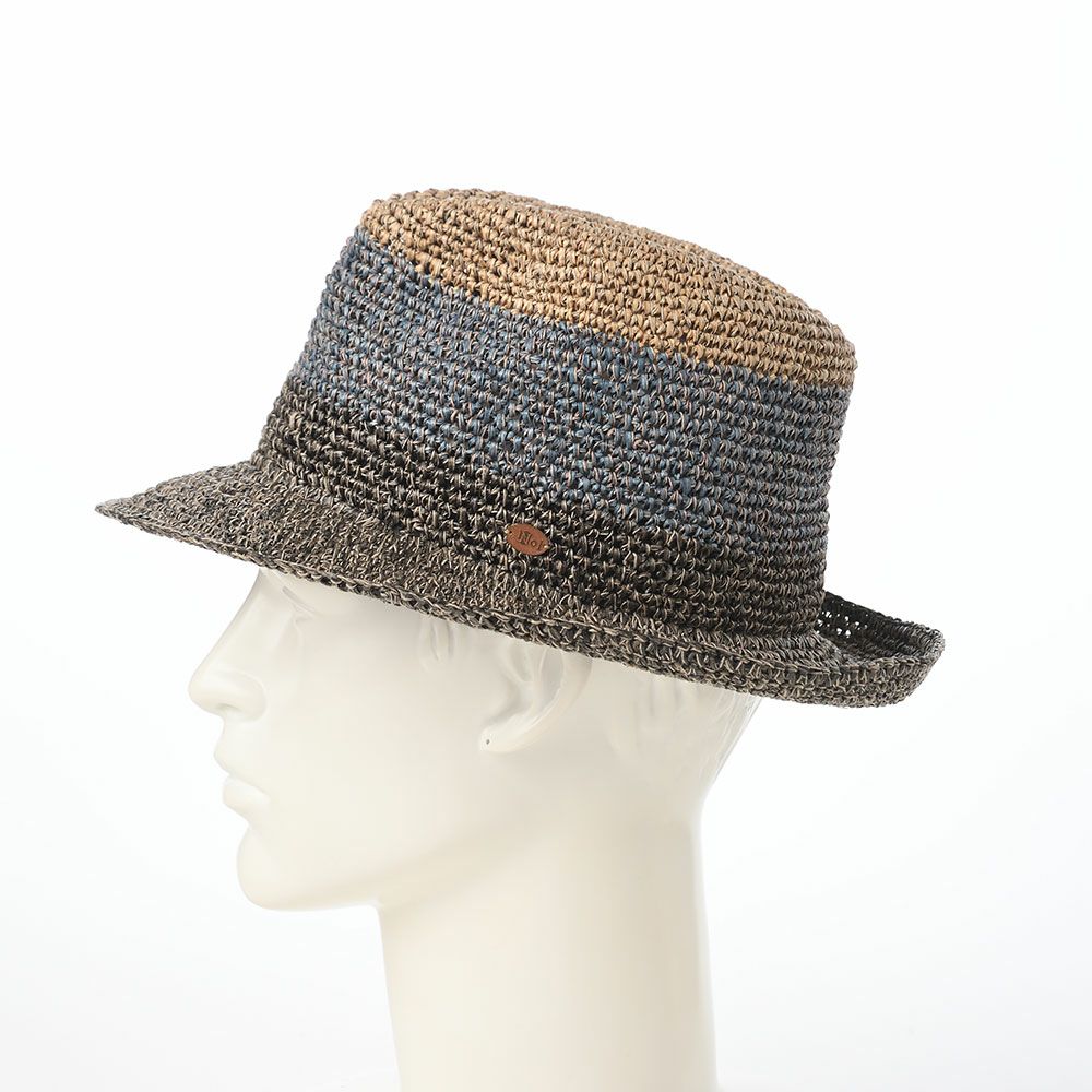 ノルのペーパーハット Three color paper hat（スリーカラーペーパーハット） ブルー