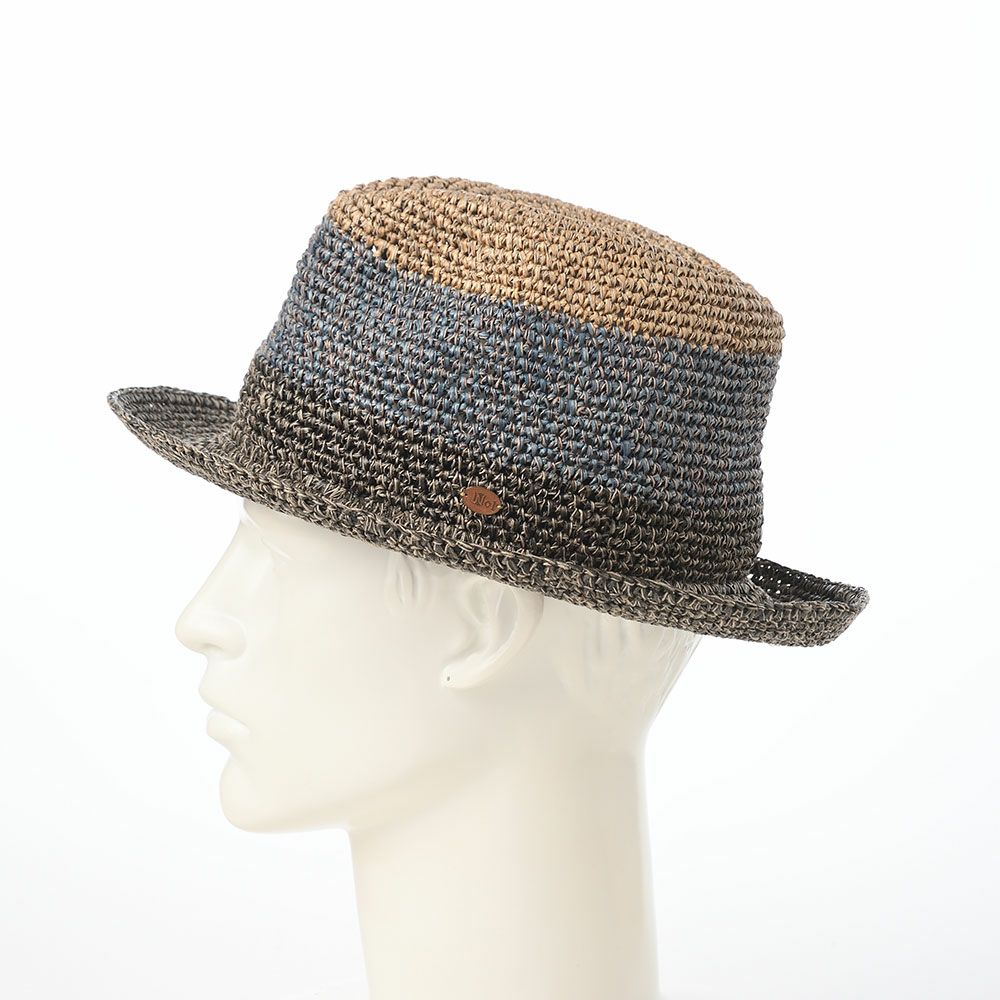 ノルのペーパーハット Three color paper hat（スリーカラーペーパーハット） ブルー