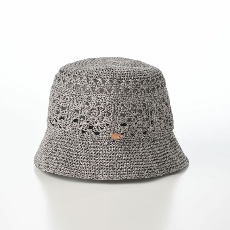 ノルのバケットハット Cotton gima bucket（コットンギマバケット） グレー