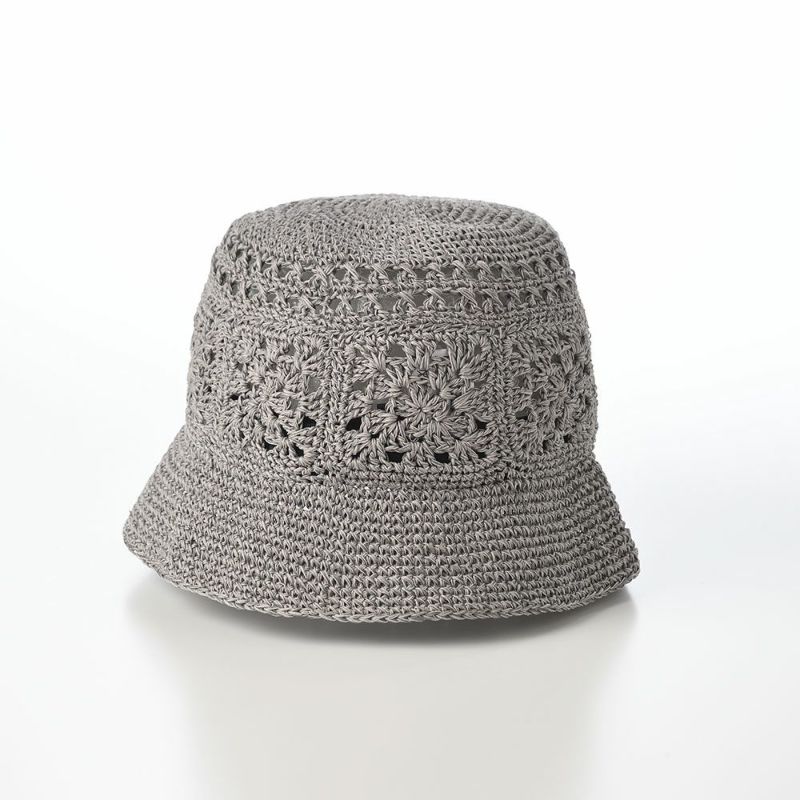 ノルのバケットハット Cotton gima bucket（コットンギマバケット） グレー