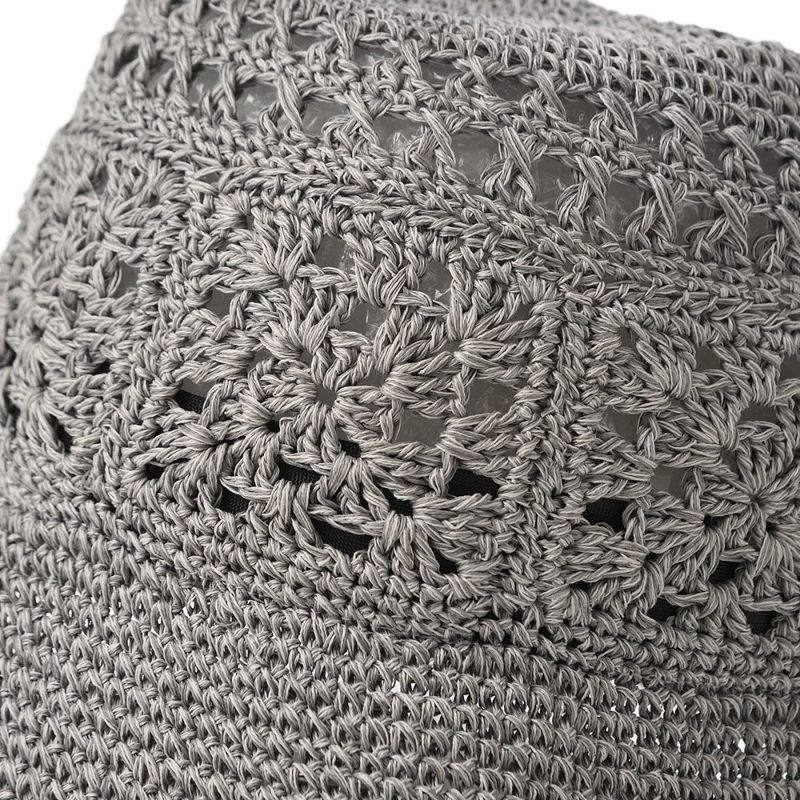 ノルのバケットハット Cotton gima bucket（コットンギマバケット） グレー