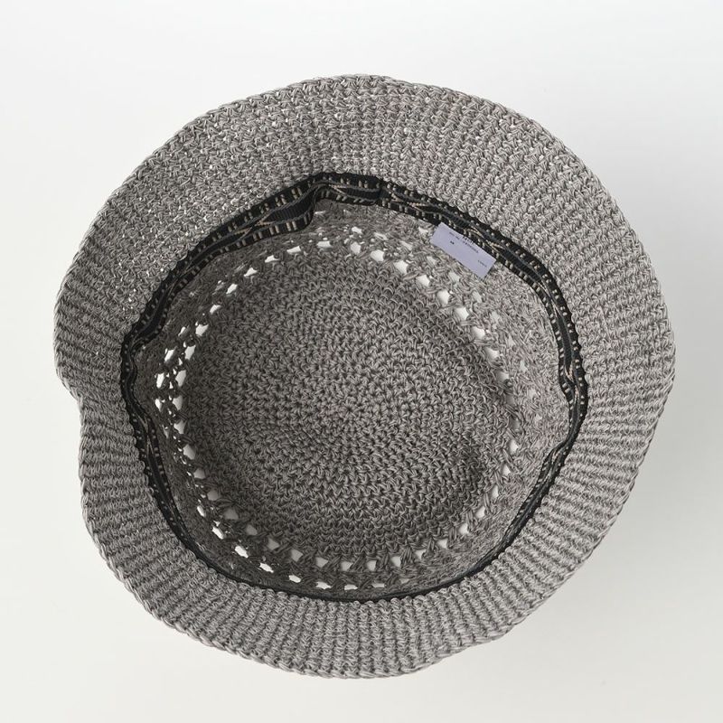 ノルのバケットハット Cotton gima bucket（コットンギマバケット） グレー